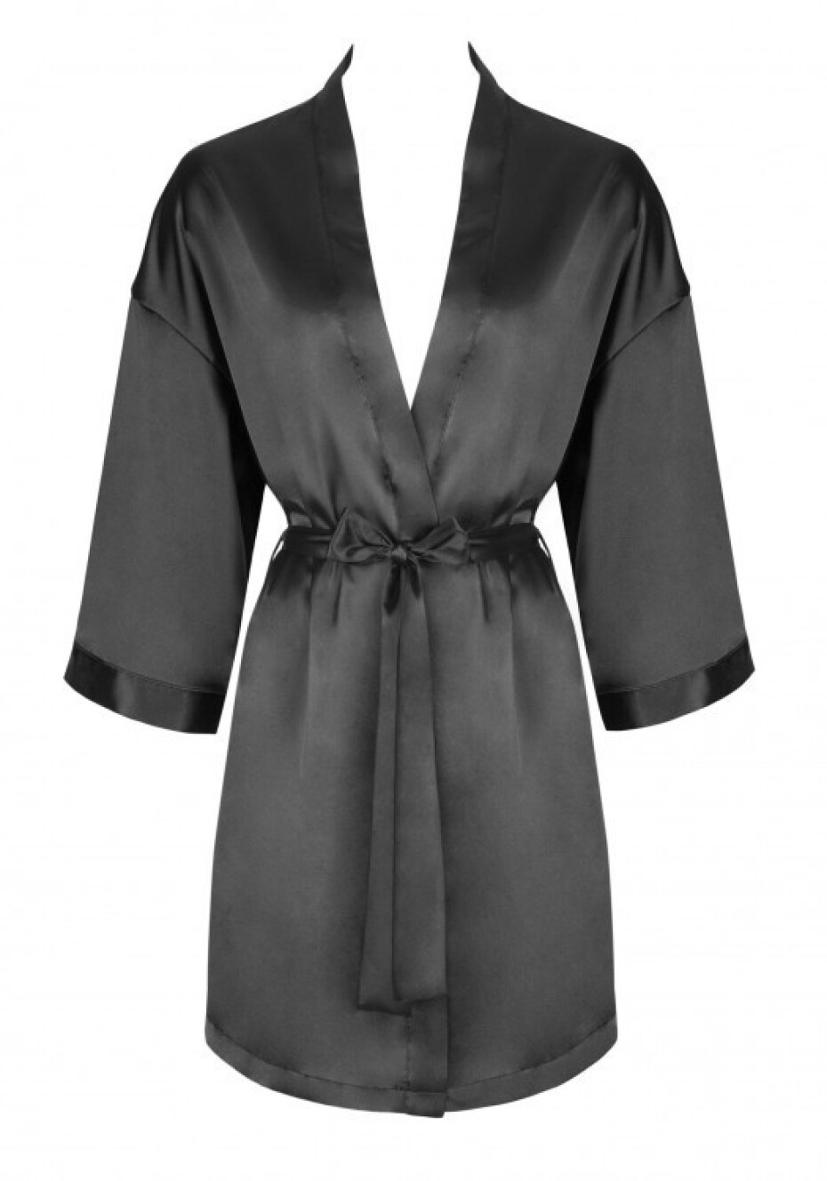 Dámský župan LivCo Corsetti Dorettela Black S/M - main (0)
