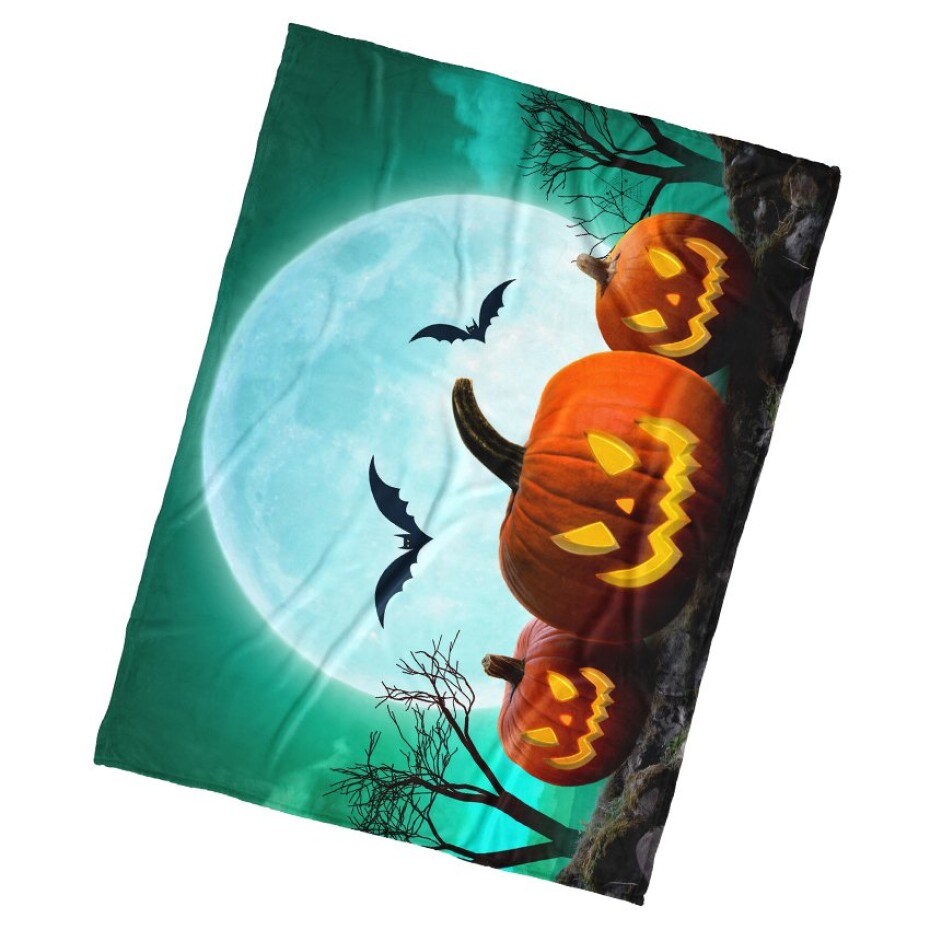 Dětská deka Dýně Halloween 150x200 cm - main (0)