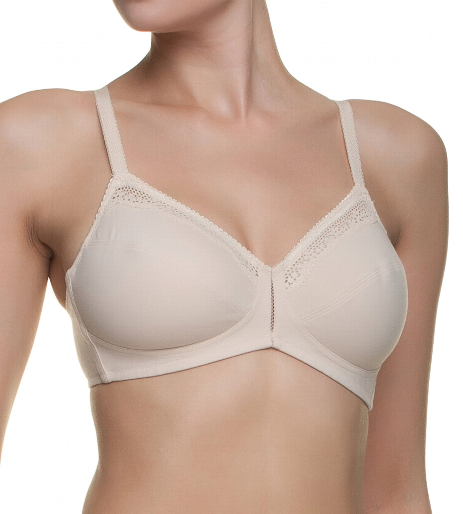 Podprsenka bez kostice Cotton Beauty N - Triumph tělová (00KF) 095D - main (2)