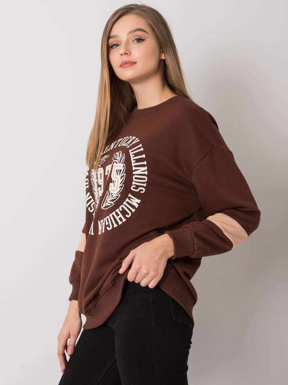 Mikina FA BL 7231.33X tmavě hnědá jedna velikost - main (5)