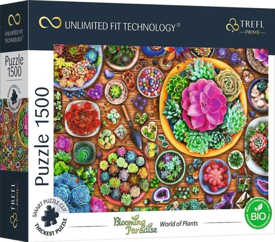 Puzzle Blooming Paradise: Svět rostlin 1500 dílků - main (0)