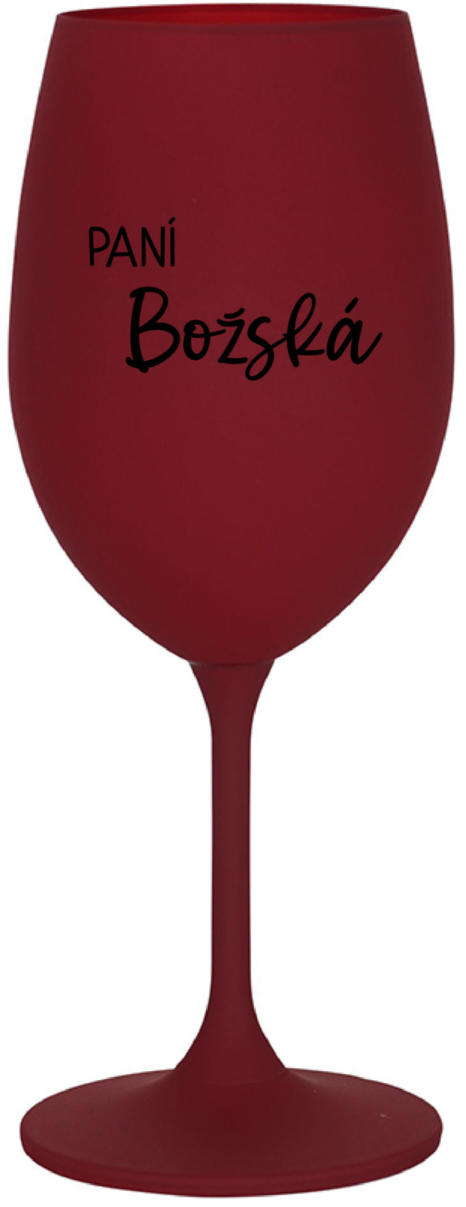 PANÍ BOŽSKÁ - bordo sklenice na víno 350 ml - main (0)