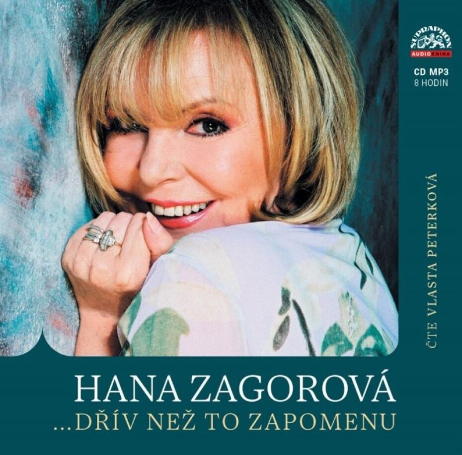 Hana Zagorová …dřív než to zapomenu - CDmp3 (Čte Vlasta Peterková) - Hana Zagorová - main (0)