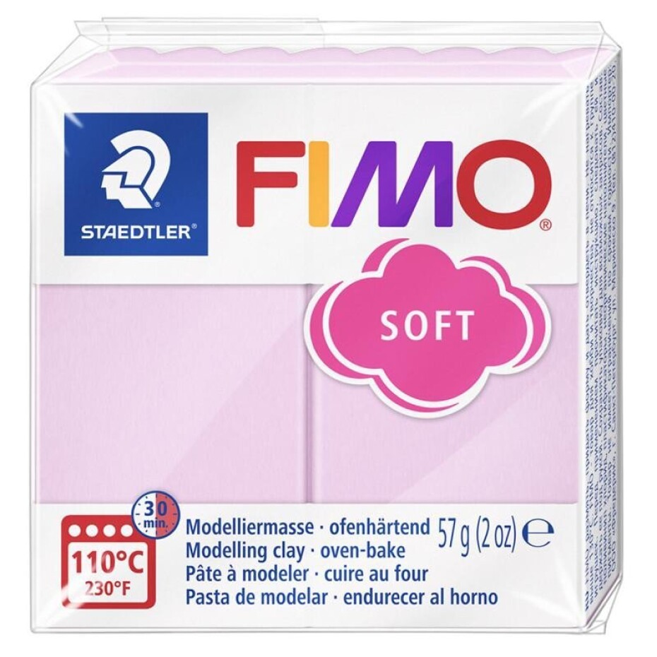 FIMO soft 57g - pastel růžová růže - main (0)