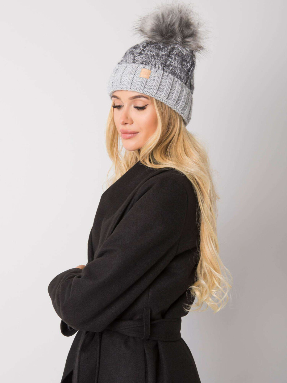 Dámská čepice JK CZ 26 cap.23X šedá jedna velikost - main (2)