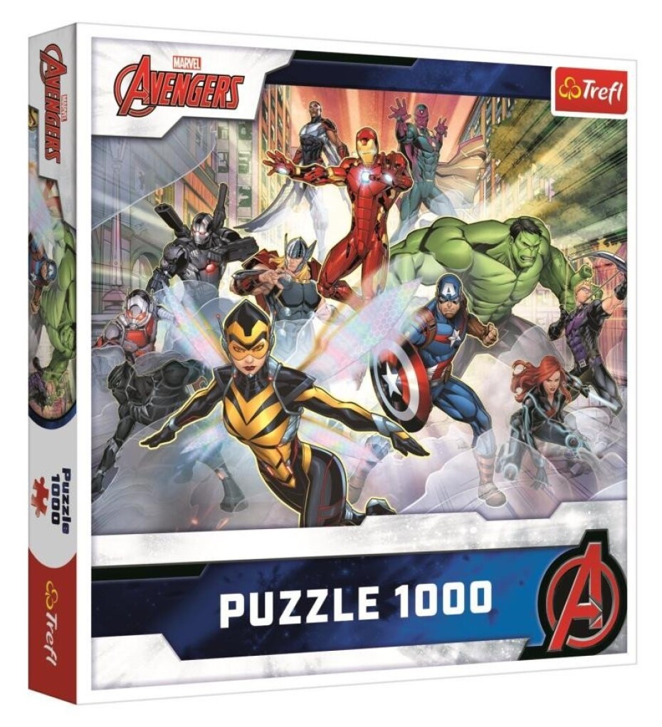 Puzzle Marvel Avengers: Tým 1000 dílků - main (0)