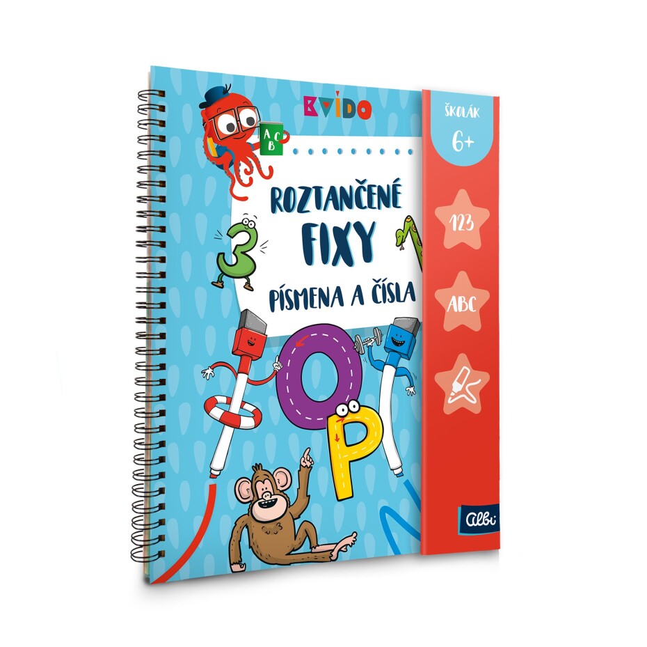 Albi Roztančené fixy - Písmena a čísla - Albi - main (0)