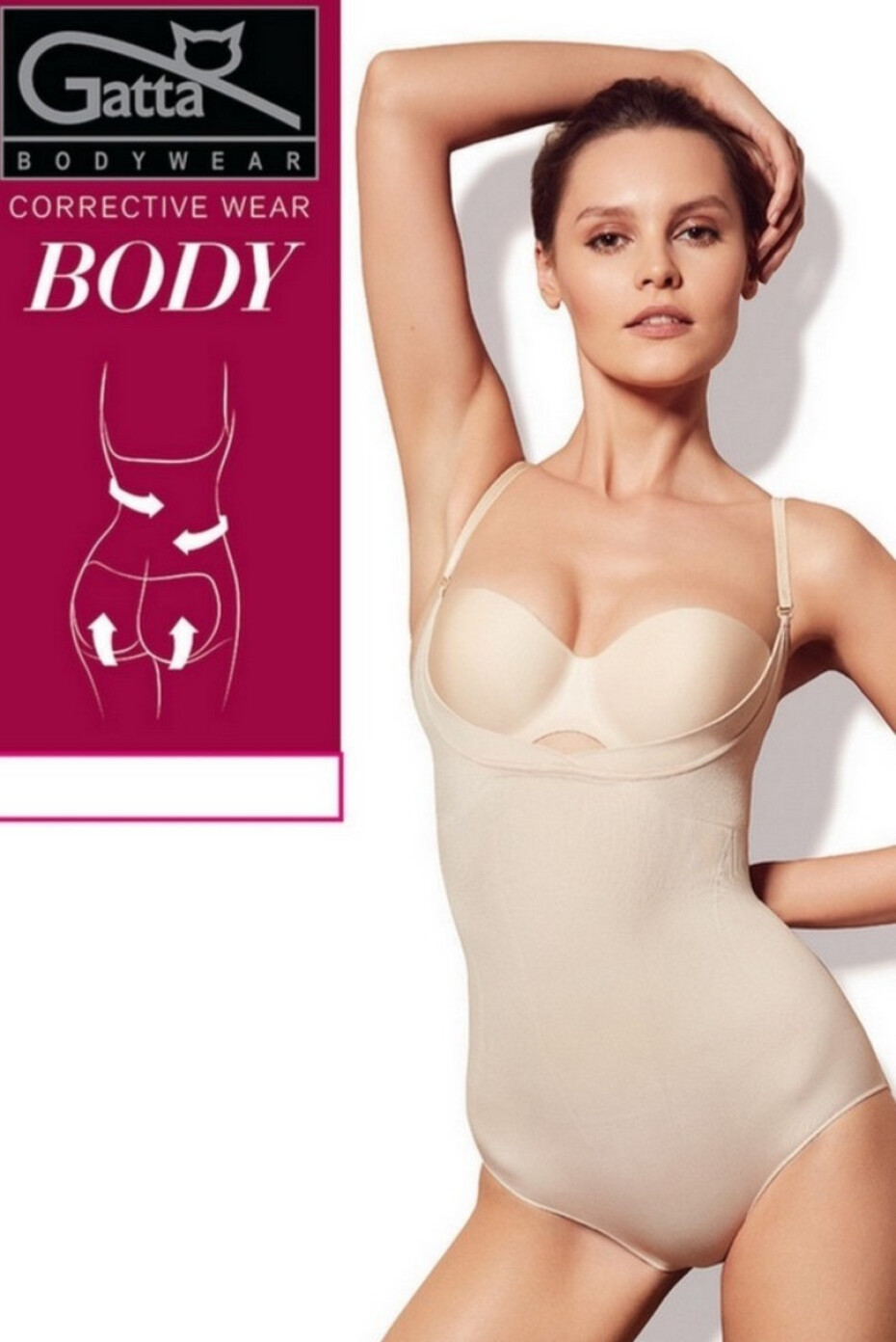 Dámské body CORRECTIVE WEAR černá XXL - main (0)