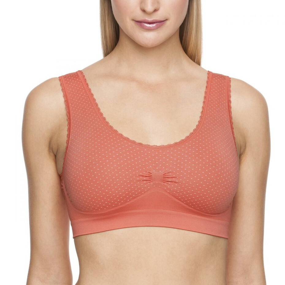 Těhotenský top Seamless 5197 - Anita S šedá s puntíkem - main (0)