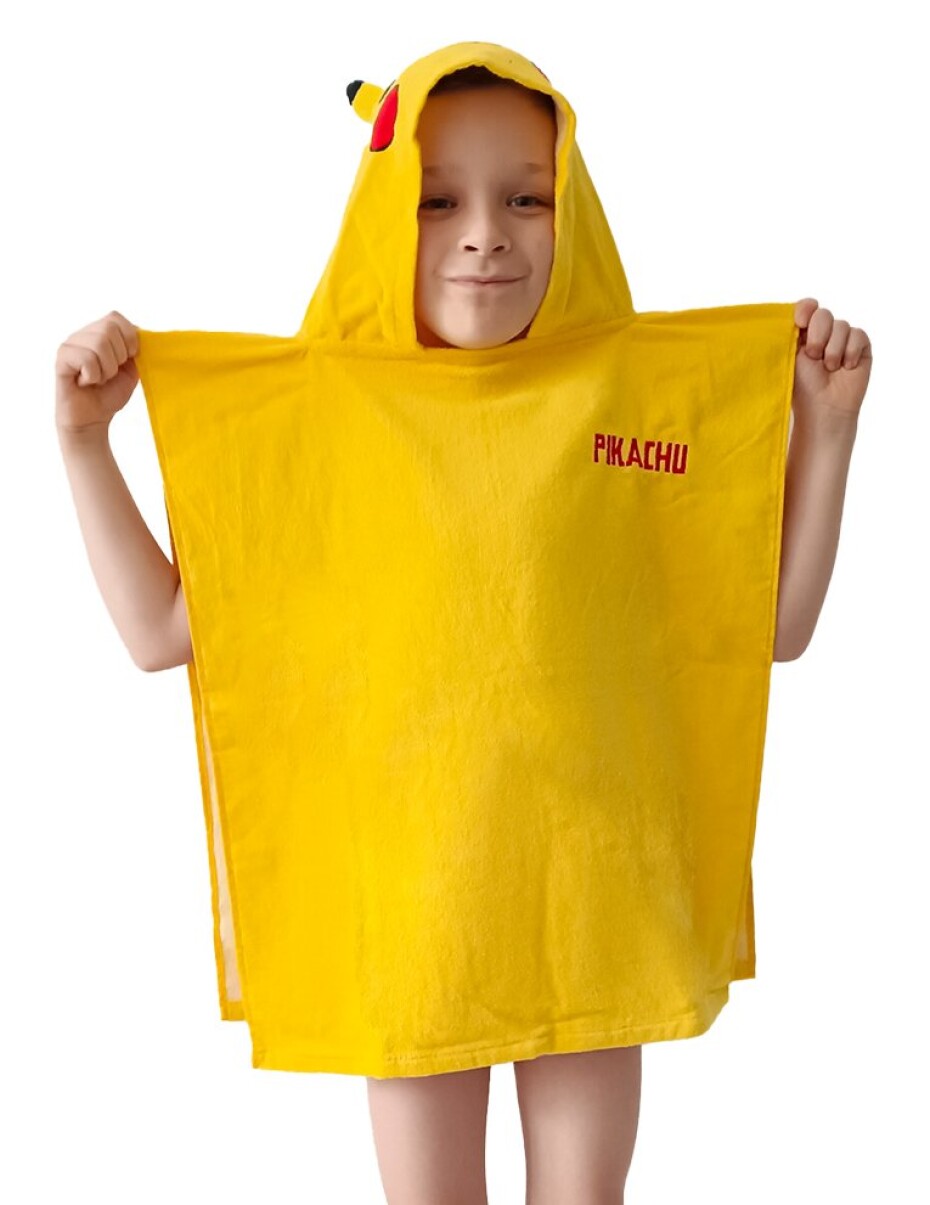 Dětské pončo Pokémon Volím si tebe Pikachu - main (0)