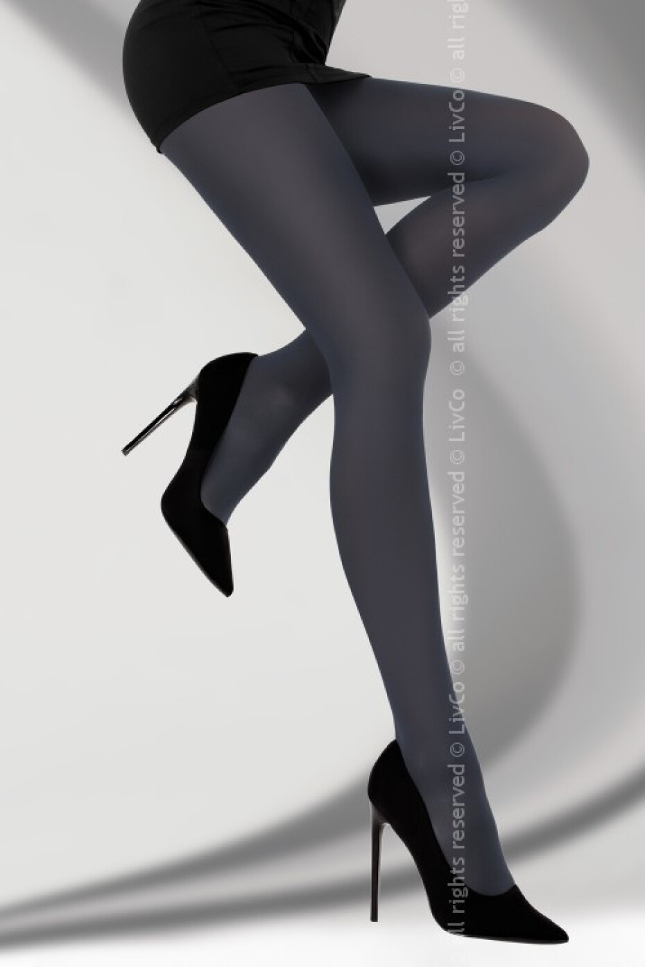 Punčocháče Clamancea 60 DEN Navy Blue - LivCo Corsetti 2-S - main (1)