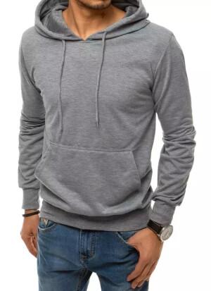 Product detail of Světle šedá pánská mikina s kapucí BX4971 XXL