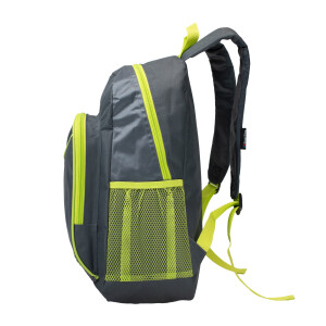 Product detail of Batoh Semiline J4916-4 Graphite/Lemon 43 cm x 31 cm x 15 cm