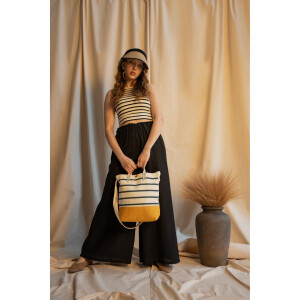 Product detail of Art of Polo Bag tr24176-1 White/Mustard Vhodné pro formát A4
