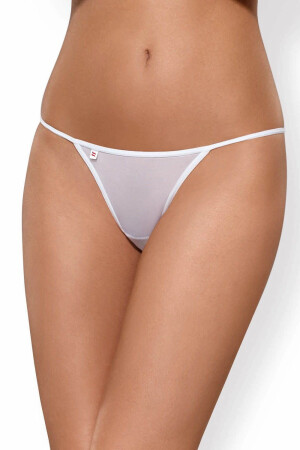 Product detail of Dámská erotická tanga Luiza thong white - OBSESSIVE bílá S/M