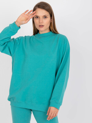 Product detail of Základní zaprášená zelená oversized mikina S/M