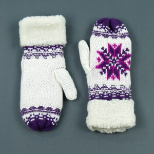Product detail of Art Of Polo Rukavice rk13101-7 White/Violet OS