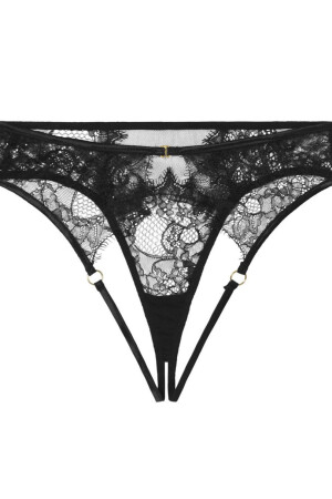 Product detail of Dámské sexy kalhotky LINDA I 1006 Pudr růžová s černou - Fiore pudrovočerná L