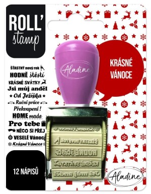 Product detail of Aladine RollStamp textová - Vánoce