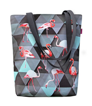 Product detail of Bertoni Plátěná taška Sunny Flamingi Multicolour 29 cm x 40 cm x 36 cm x 8 cm