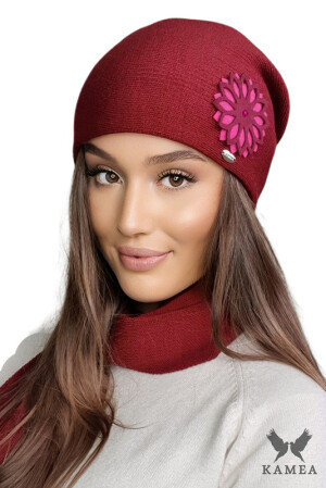 Product detail of Kamea Hat K.22.070.15 Claret 54-60