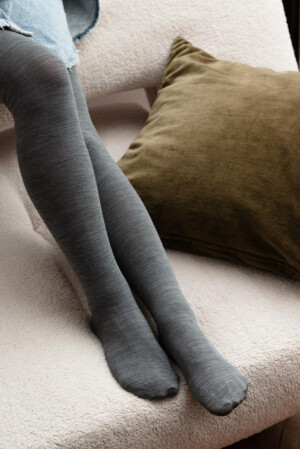 Product detail of RAJSTOPY DAMSKIE MERINO WOOL 130 melanžově šedá L-XL-156-168