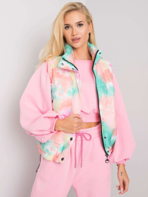 Product detail of Zelená a oranžová vesta bez kapuce 2XL