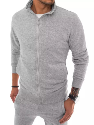 Product detail of Šedá pánská mikina na zip Dstreet BX5036 XL