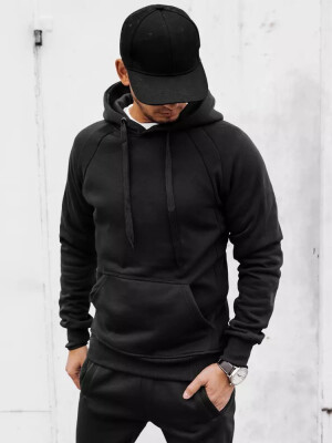 Product detail of Pánská mikina s kapucí černá Dstreet BX5559 XXL