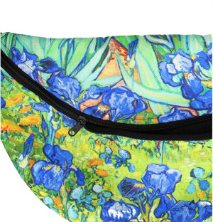 Product detail of Bertoni Velká brašna do pasu Irises Green 44 cm x 25 cm x 11,5 cm