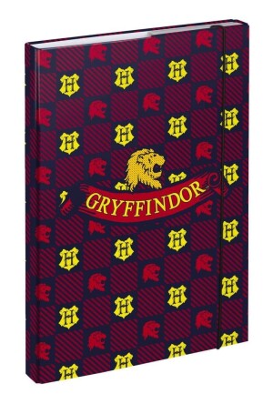 Product detail of BAAGL Harry Potter Desky na školní sešity A4 - Nebelvír