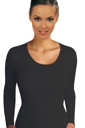 Product detail of Dámská košilka Emili black plus - EMILI černá 4XL