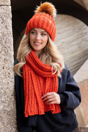 Product detail of Kamea Hat K.23.011.27 Orange 54-60