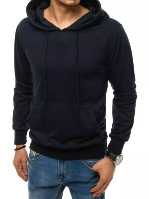 Product detail of Tmavě modrá pánská mikina s kapucí BX4970 XXL