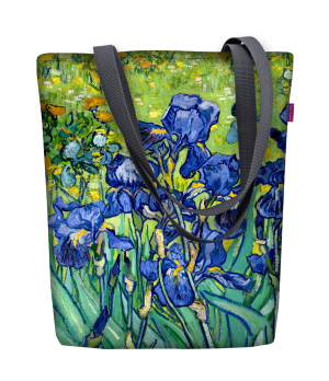 Product detail of Bertoni Plátěná taška Sunny Irises Green 29 cm x 40 cm x 36 cm x 8 cm