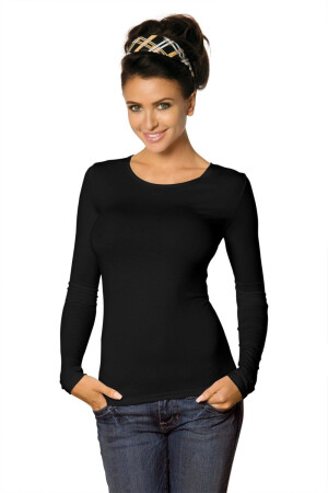 Product detail of Dámské tričko Manati long black - BABELL černá L