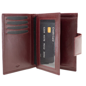 Product detail of Peněženka Semiline RFID P8261-2 Maroon 11 cm x 13 cm x 2 cm