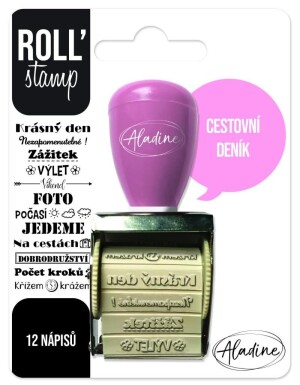 Product detail of Aladine RollStamp textová - Cestovní deník