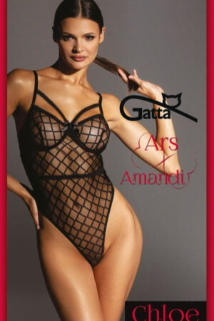 Product detail of Dámské body CHLOE černá XL