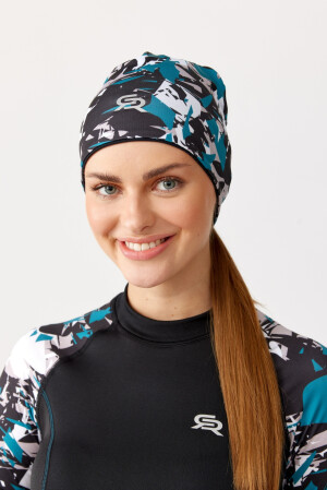 Product detail of Čepice Rough Radical Beanie Power Black/Turquoise UNI