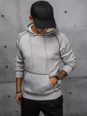 Product detail of Pánská světle šedá mikina Dstreet BX5514 XXL