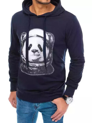 Product detail of Pánská tmavě modrá mikina Dstreet BX5131 XXL