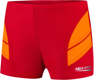 Product detail of AQUA SPEED Plavecké šortky Andy Red/Orange Pattern 31 128