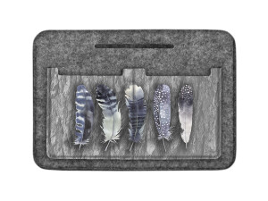 Product detail of Bertoni Organizér na plstěné tašky Fly Away Grey 26 cm x 18 cm x 8 cm