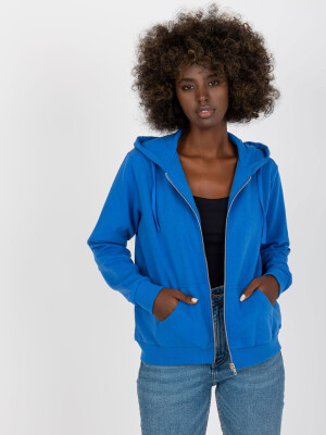 Product detail of Základní tmavě modrá mikina s kapucí na zip XL