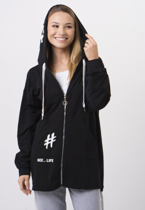 Product detail of Mikina Zaiia ZASWSH07 Black UNI