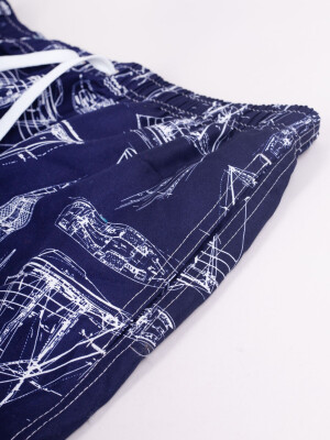 Product detail of Yoclub Plavky Pánské plážové šortky P1 Navy Blue M