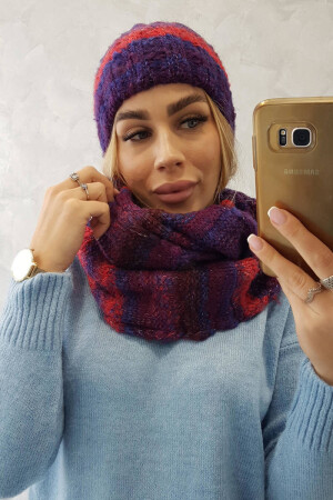 Product detail of Dámský set Zuzanna K257 červená + chrpa UNI