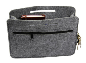 Product detail of Bertoni Organizér na plstěné tašky Husky Grey 26 cm x 18 cm x 8 cm