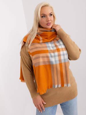 Product detail of Šála AT SZ 23125 1.26 tmavě oranžová jedna velikost